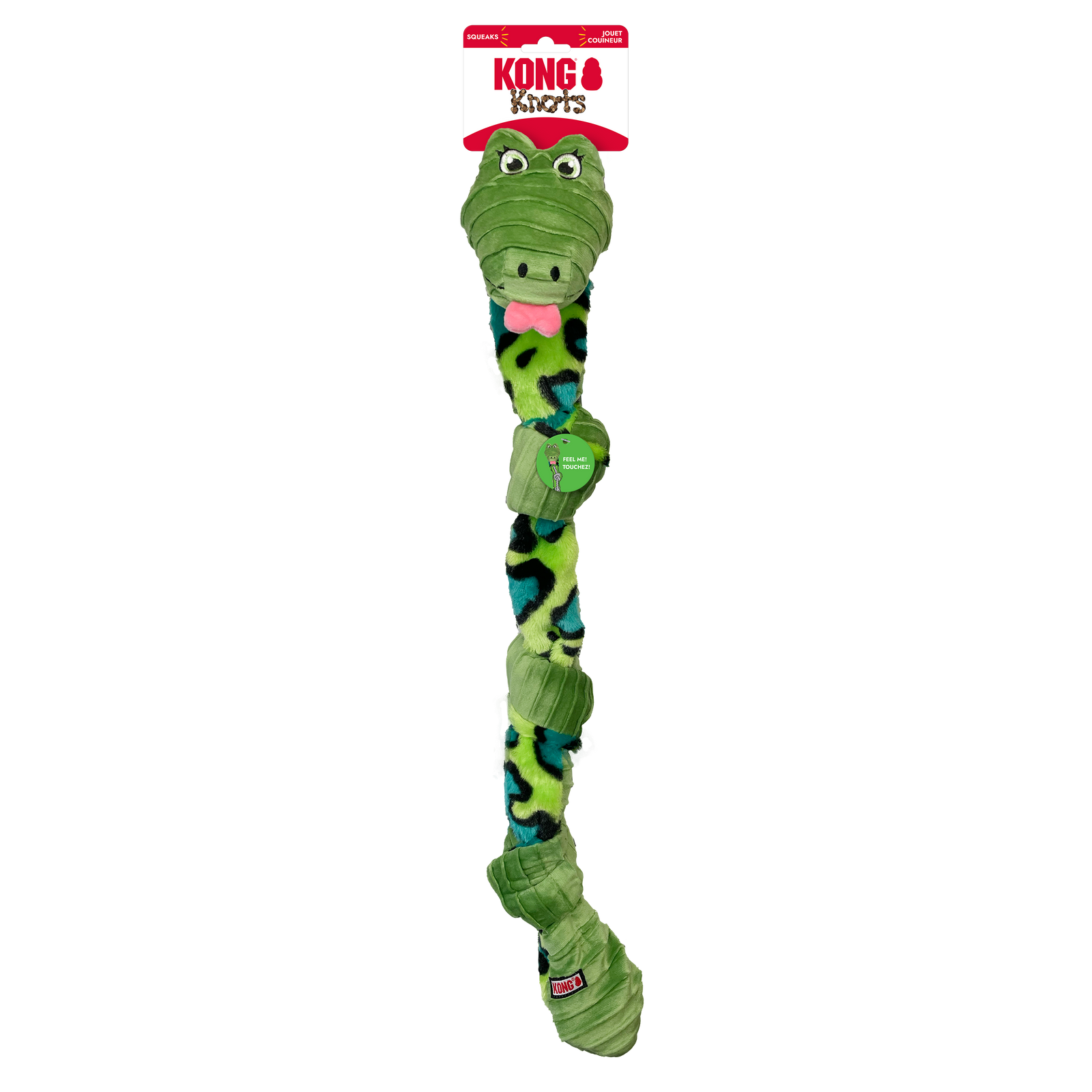 KONG Knots Snake Assorted Dog Toy