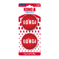 Kong Signature Balls Dog Toy Large 2pk