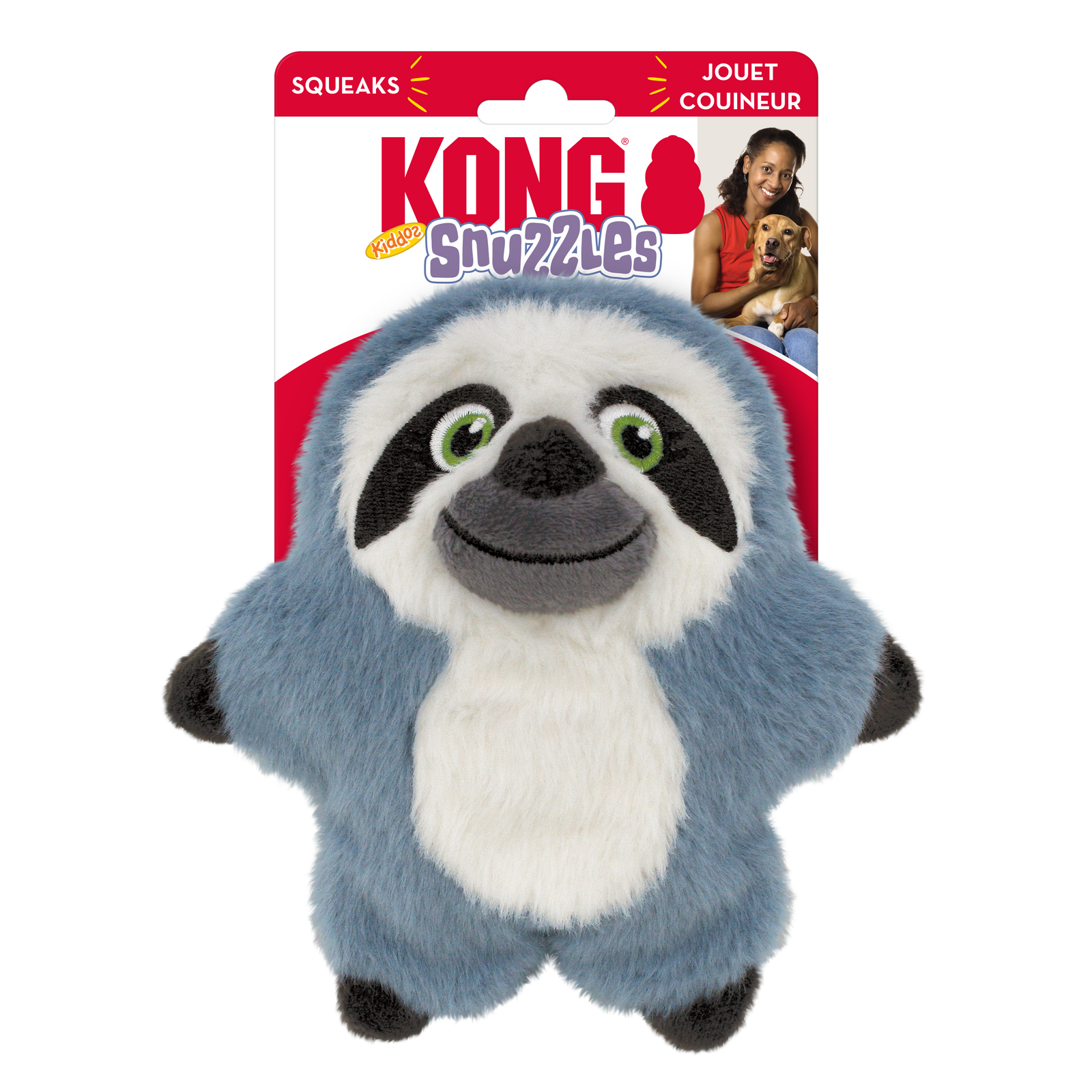 Kong Snuggles Kiddos Sloth SM